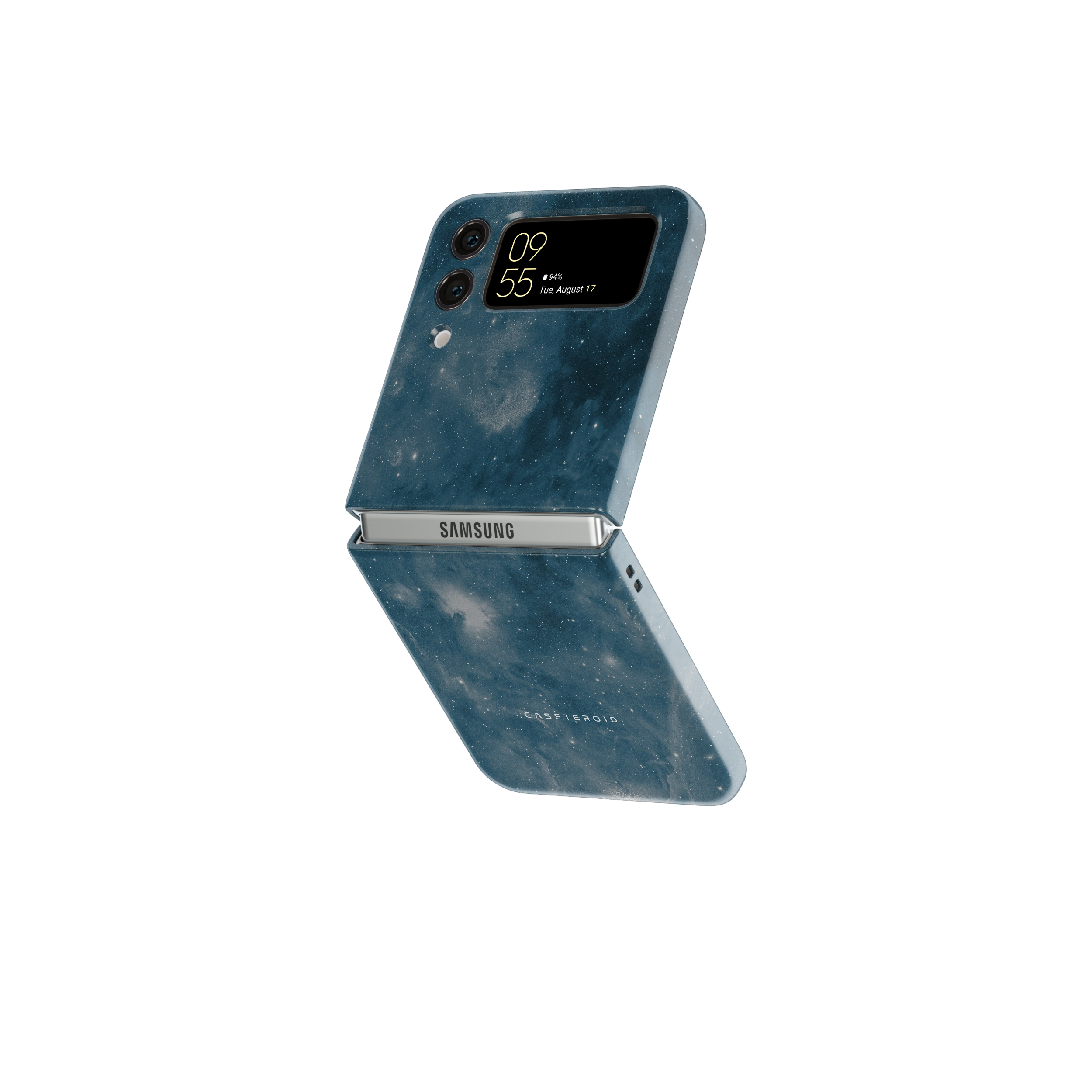 Samsung Galaxy Z Flip 4 Tough Case - Celestial Frost - CASETEROID