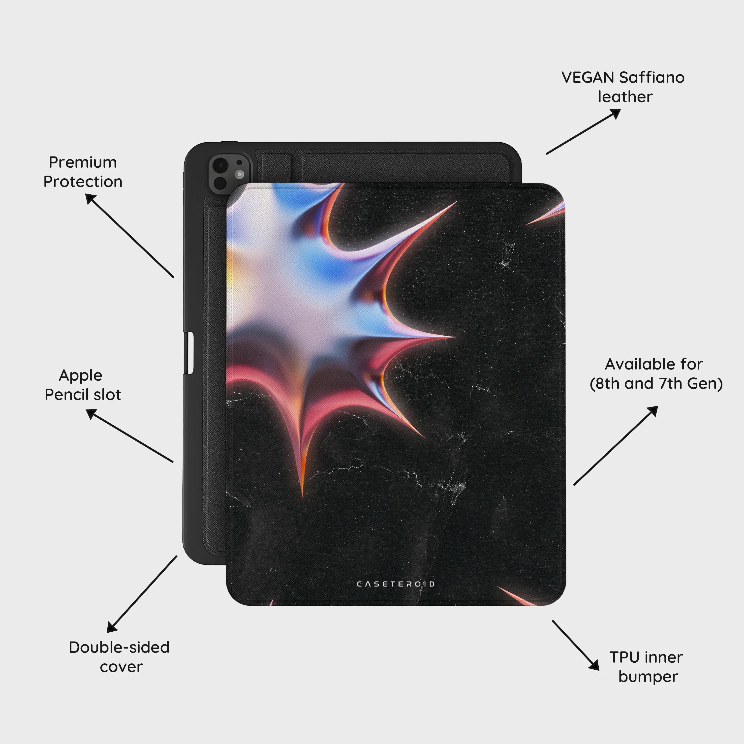 Celestial Noir Galaxy - iPad Pro 13 (8th/7th Gen) Case