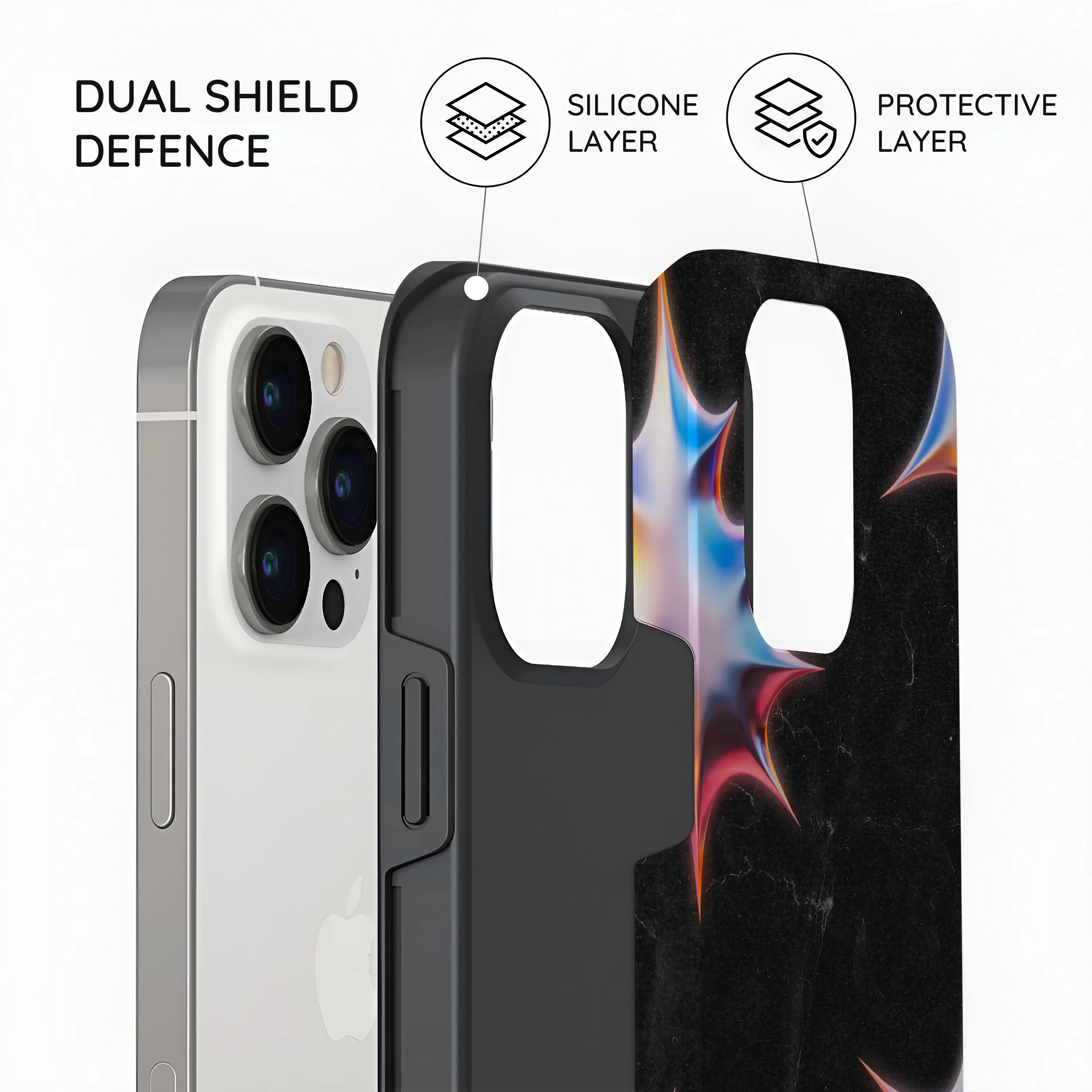 Celestial Noir Galaxy - iPhone 13 Pro Case
