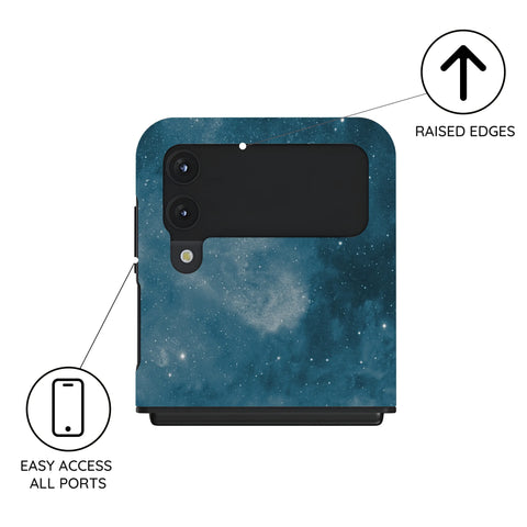 Celestial Frost - Samsung Galaxy Z Flip 4 Case