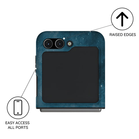 Celestial Frost - Samsung Galaxy Z Flip 5 Case