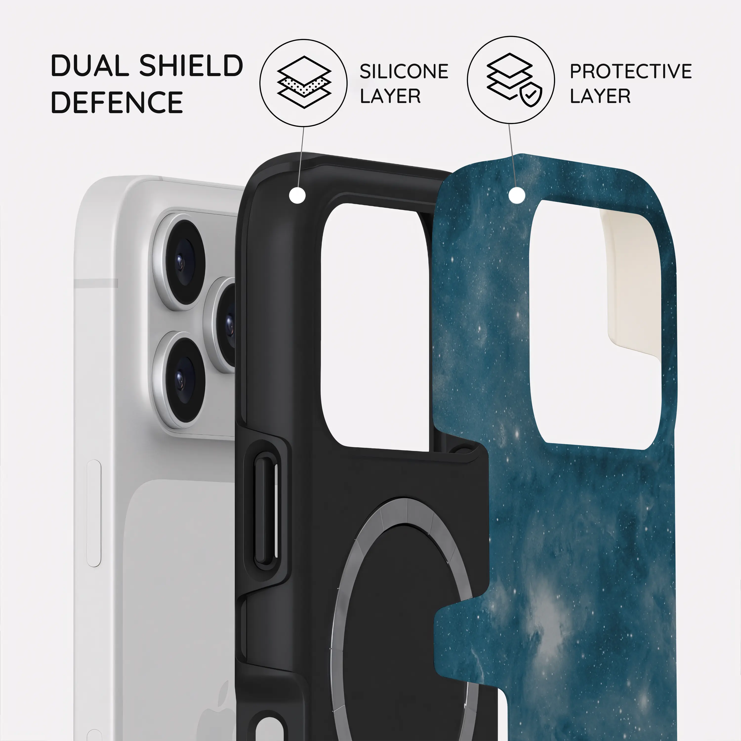 Celestial Frost - iPhone 17 Pro Case