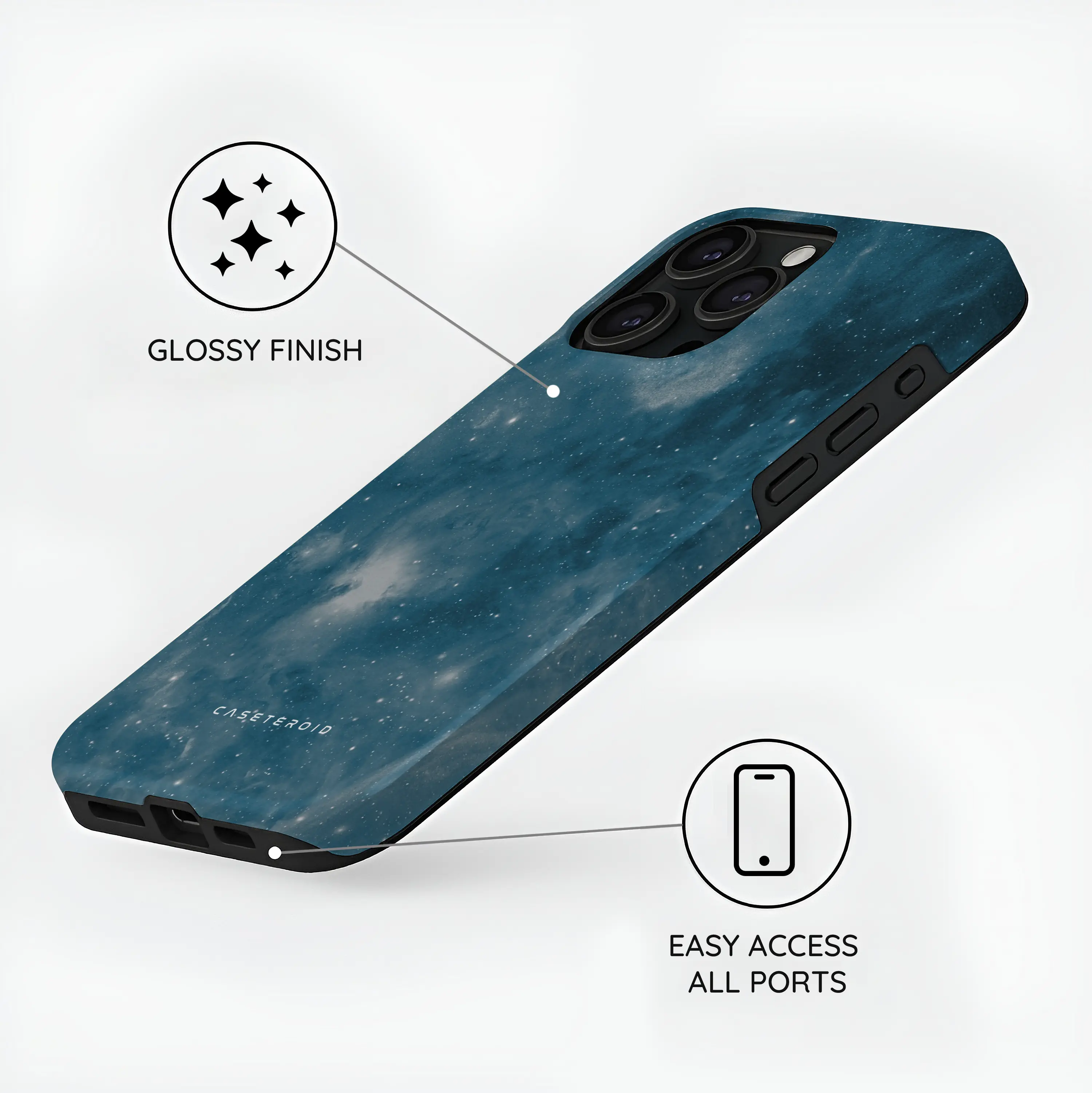 Celestial Frost - iPhone 15 Pro Case