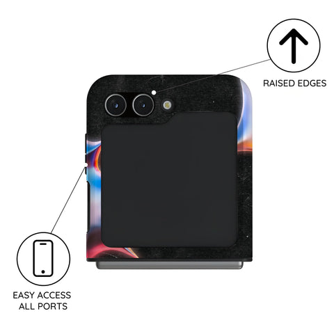 Celestial Noir Galaxy - Samsung Galaxy Z Flip 5 Case