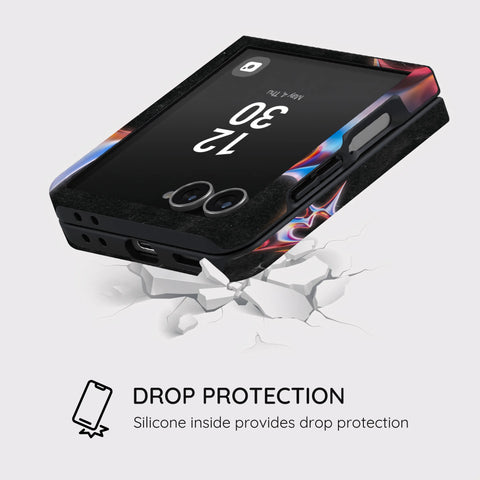 Celestial Noir Galaxy - Samsung Galaxy Z Flip 7 Case