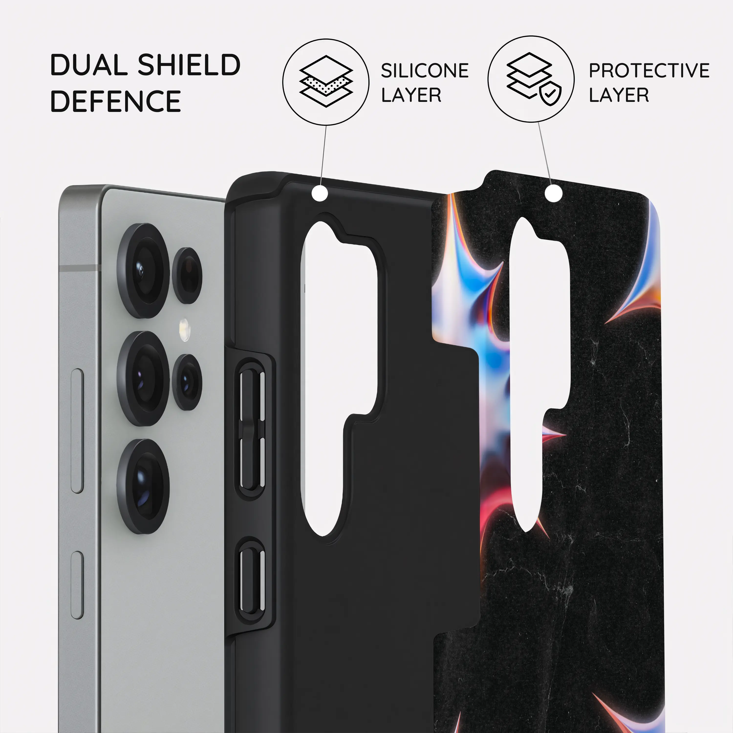 Celestial Noir Galaxy - Samsung Galaxy S25 Ultra Case