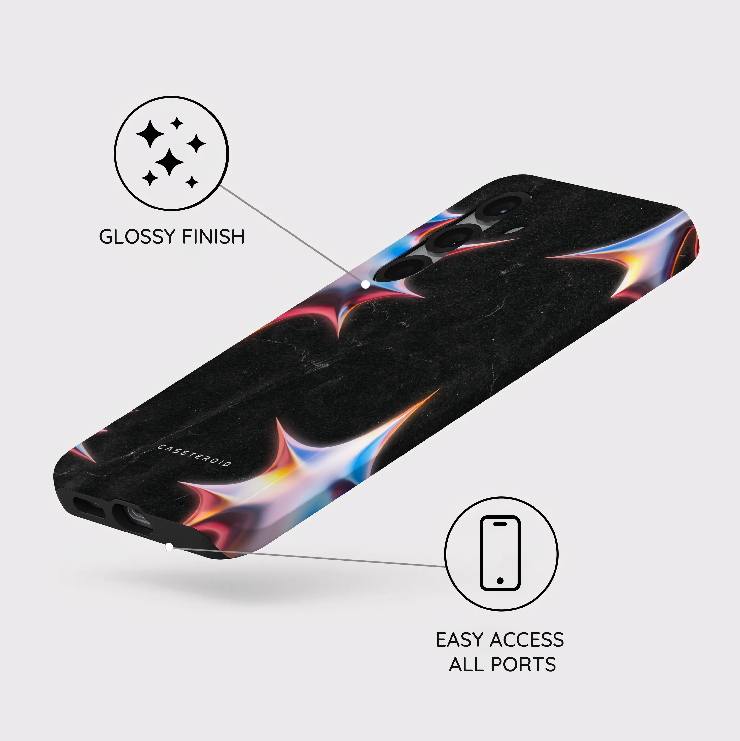 Celestial Noir Galaxy - Samsung Galaxy S25 Case