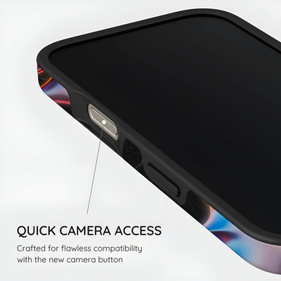 Celestial Noir Galaxy - iPhone 16 Case