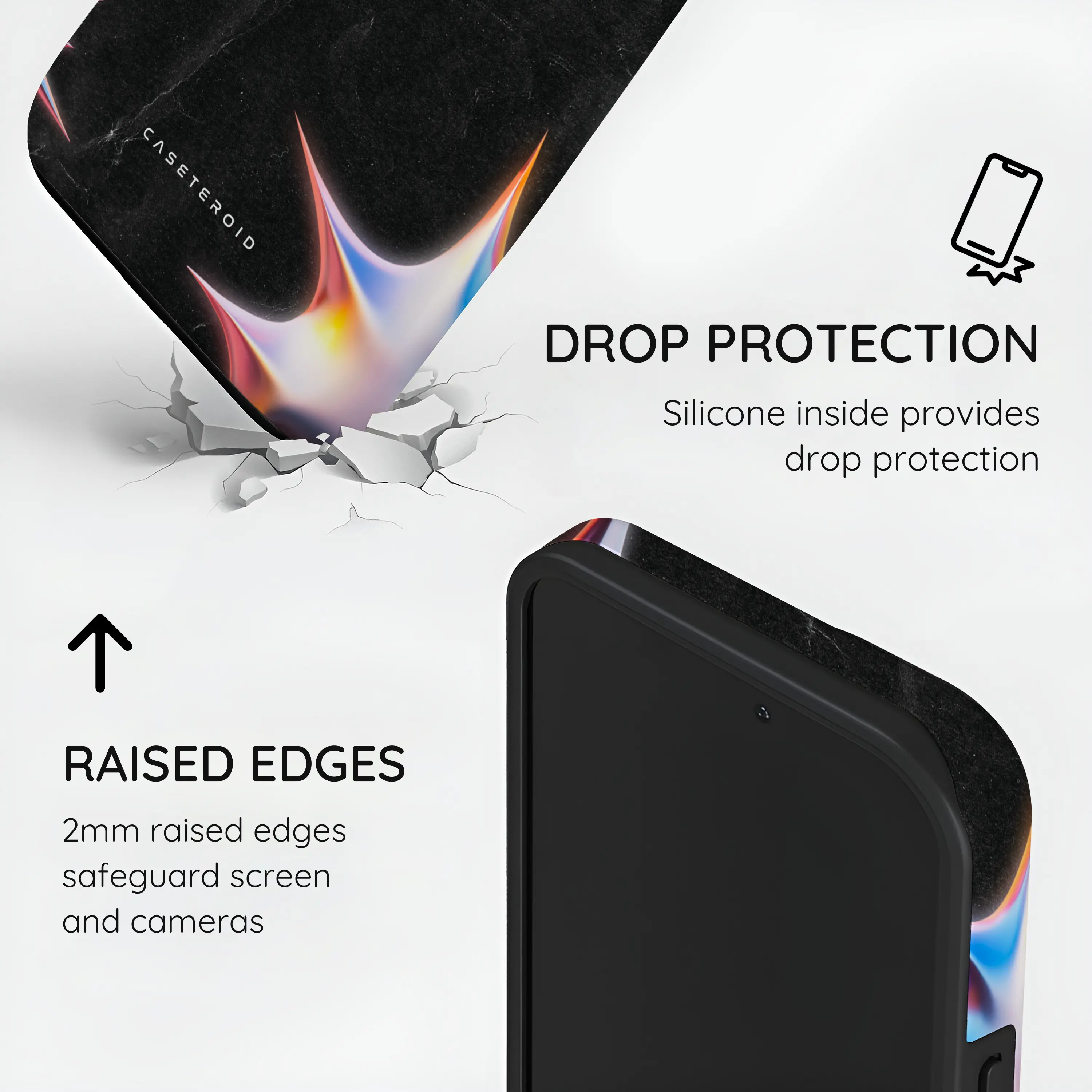 Celestial Noir Galaxy - iPhone 14 Case