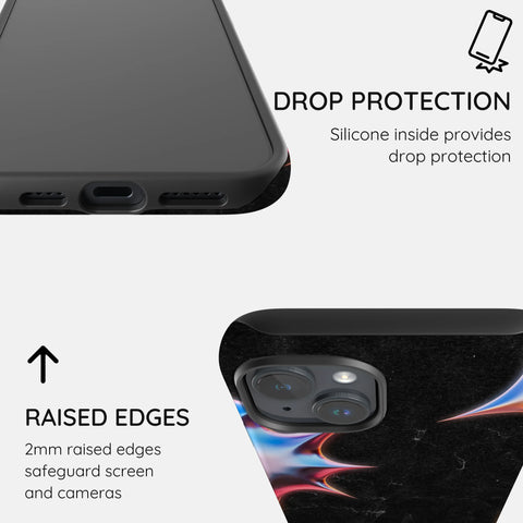 Celestial Noir Galaxy - iPhone 14 Case