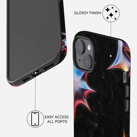 Celestial Noir Galaxy - iPhone 14 Case
