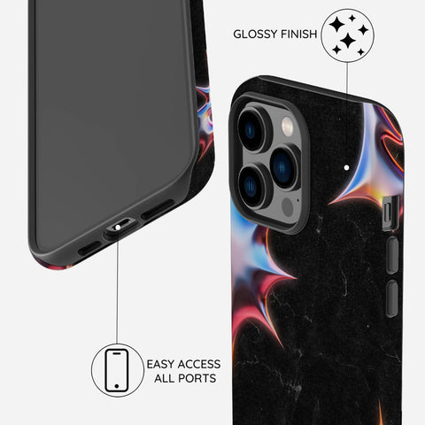 Celestial Noir Galaxy - iPhone 14 Pro Case