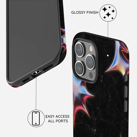 Celestial Noir Galaxy - iPhone 15 Pro Max Case