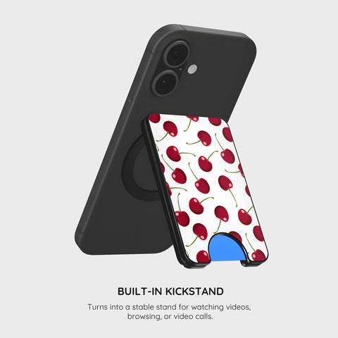 Cherry Crush - Magnetic Wallet & Stand