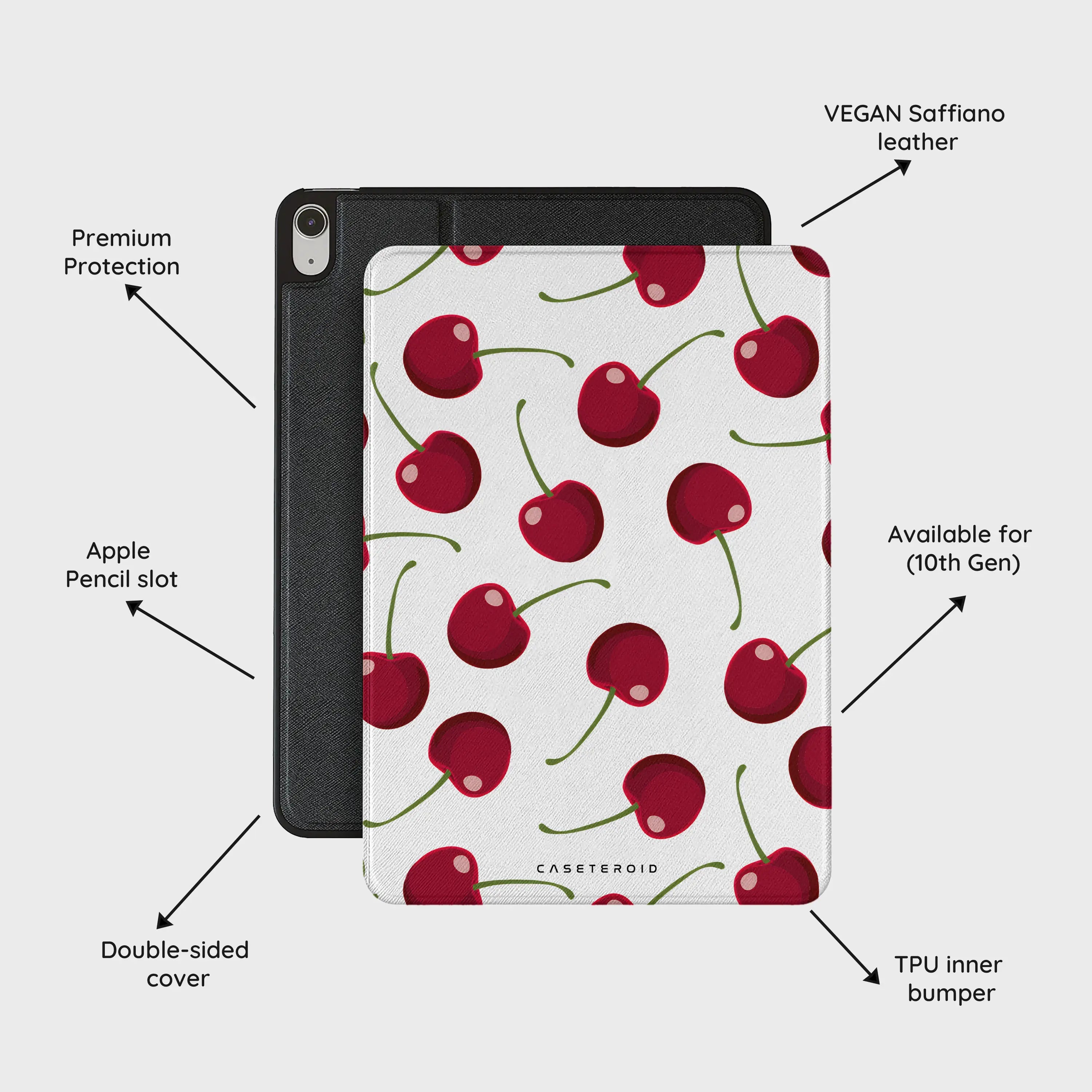 Cherry Crush - iPad 10.9 (10th Gen) Case