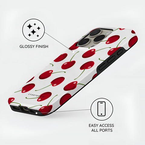 Cherry Crush - iPhone 16 Pro Max Case