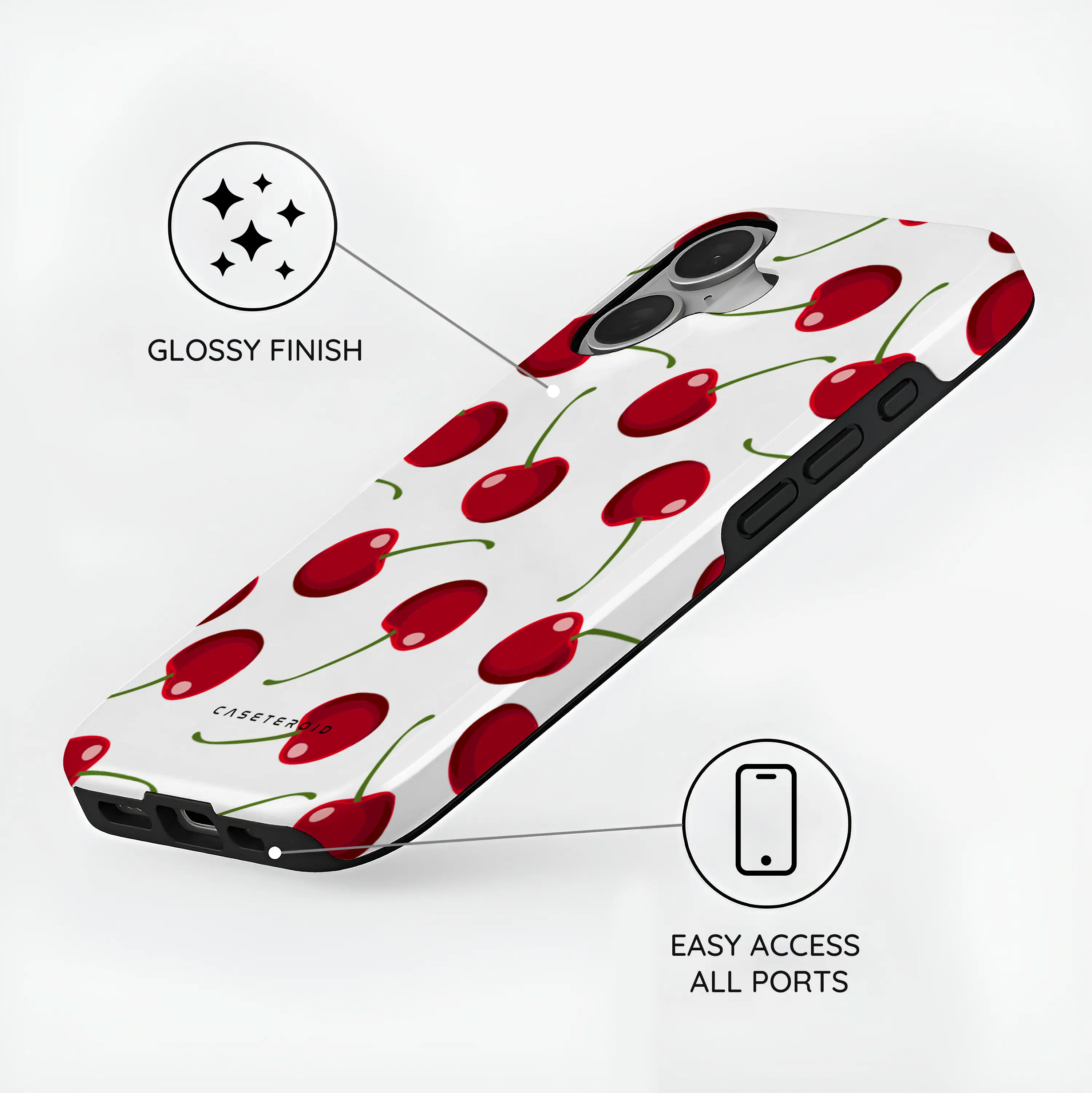 Cherry Crush - iPhone 16 Case