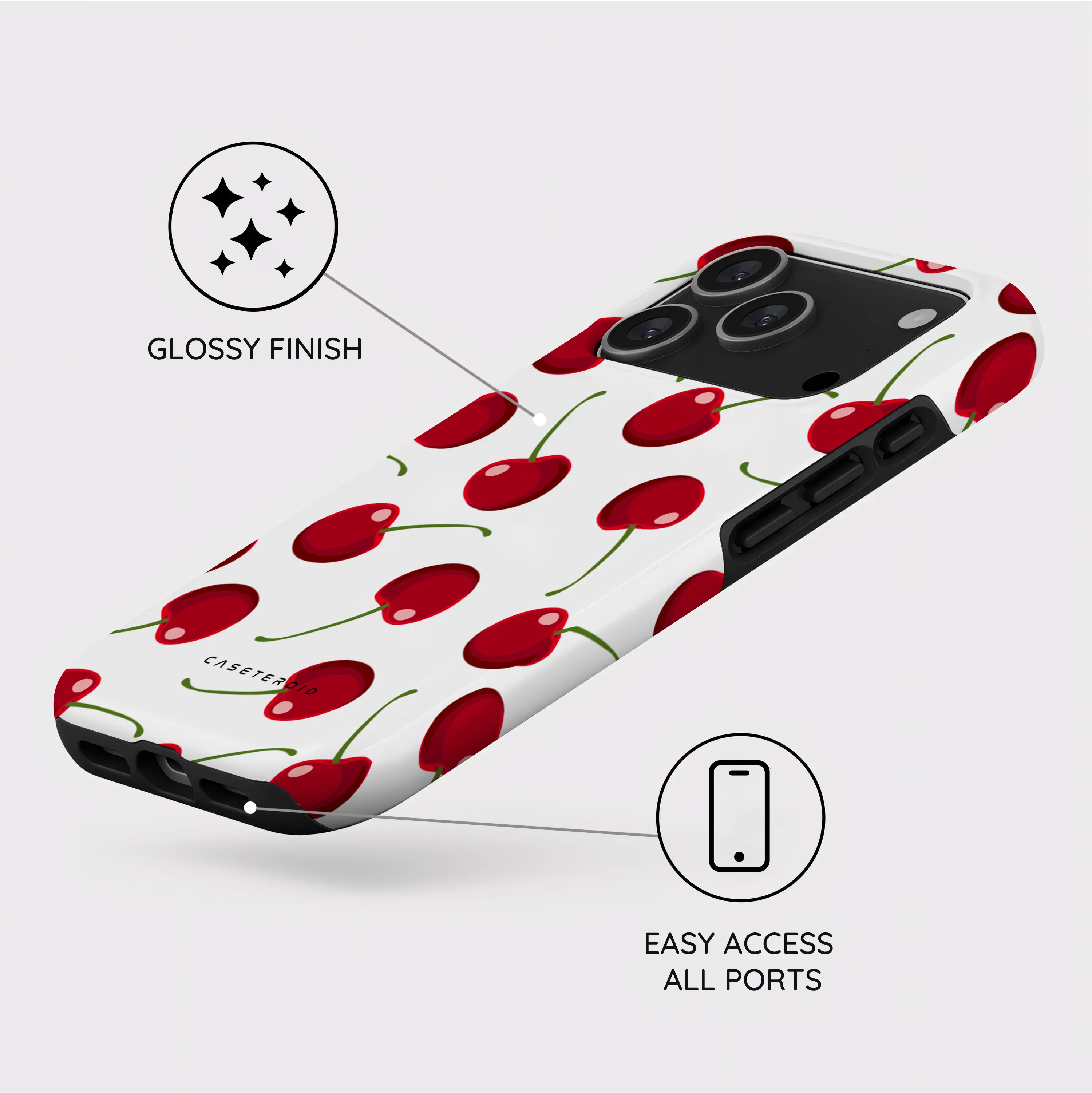 Cherry Crush - iPhone 17 Pro Case