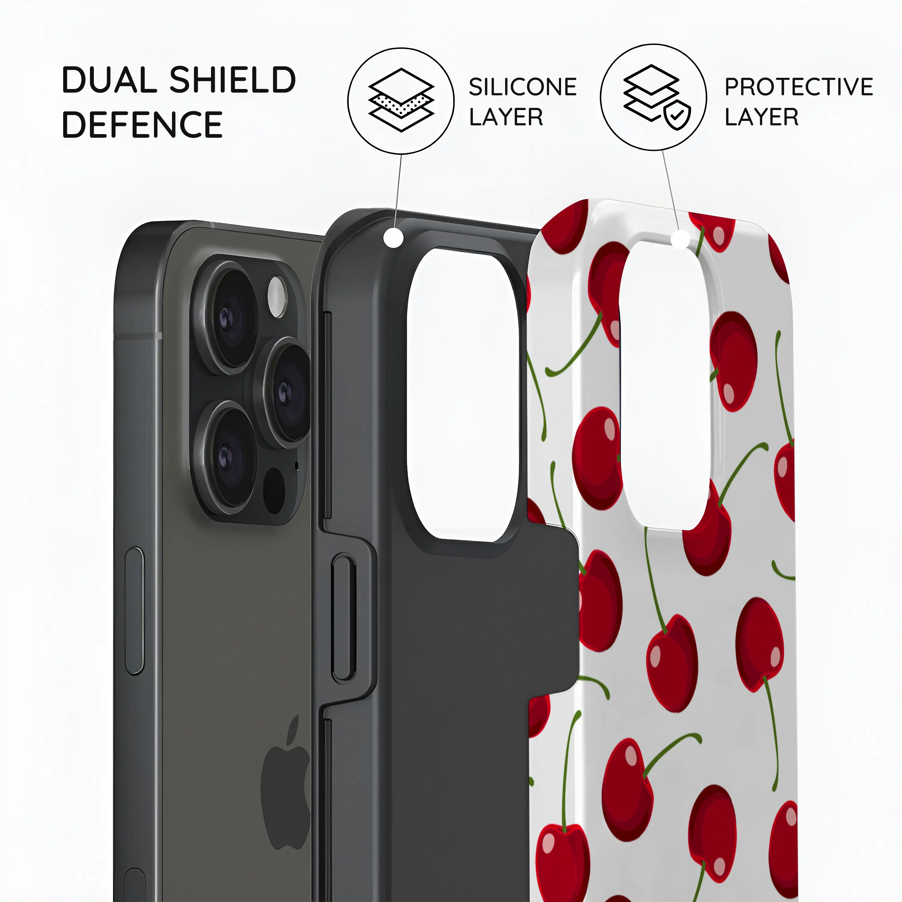Cherry Crush - iPhone 15 Pro Case