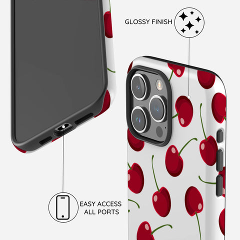 Cherry Crush - iPhone 15 Pro Max Case