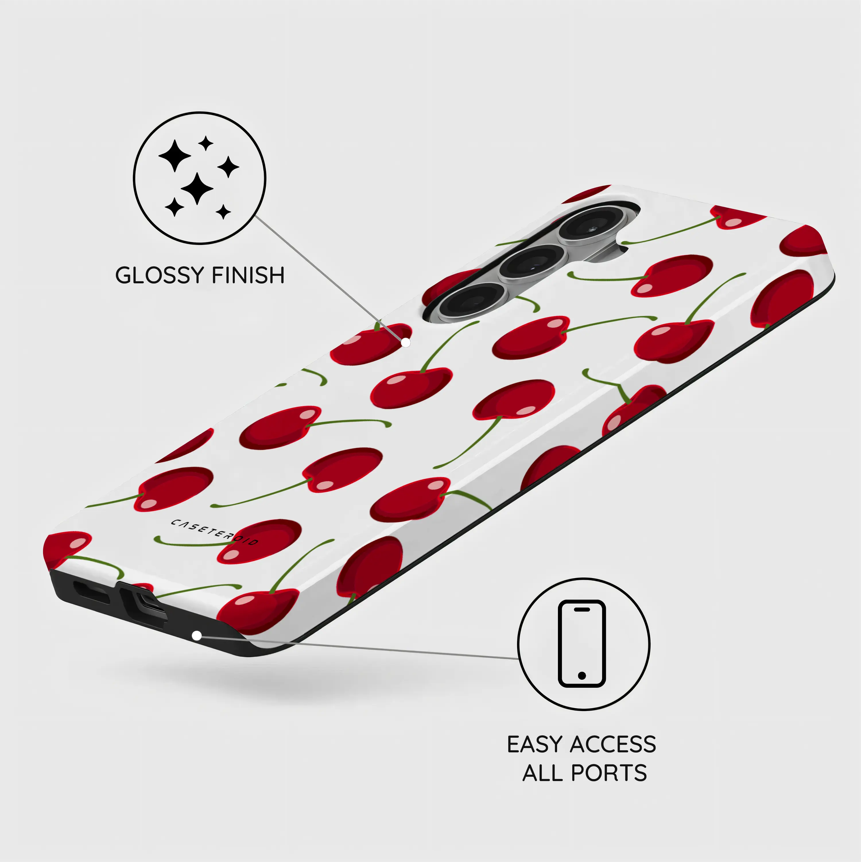 Cherry Crush - Samsung Galaxy S26 Case