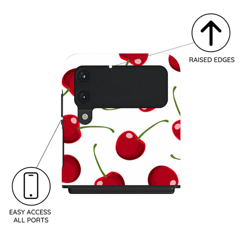 Cherry Crush - Samsung Galaxy Z Flip 4 Case