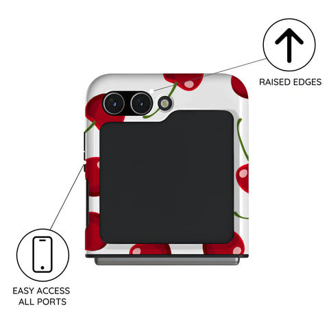 Cherry Crush - Samsung Galaxy Z Flip 5 Case