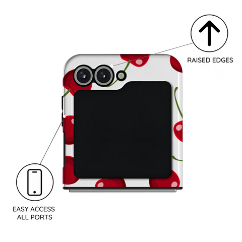 Cherry Crush - Samsung Galaxy Z Flip 6 Case