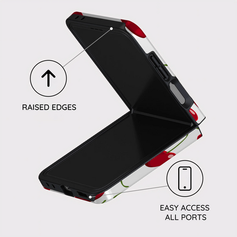 Cherry Crush - Samsung Galaxy Z Flip 7 Case