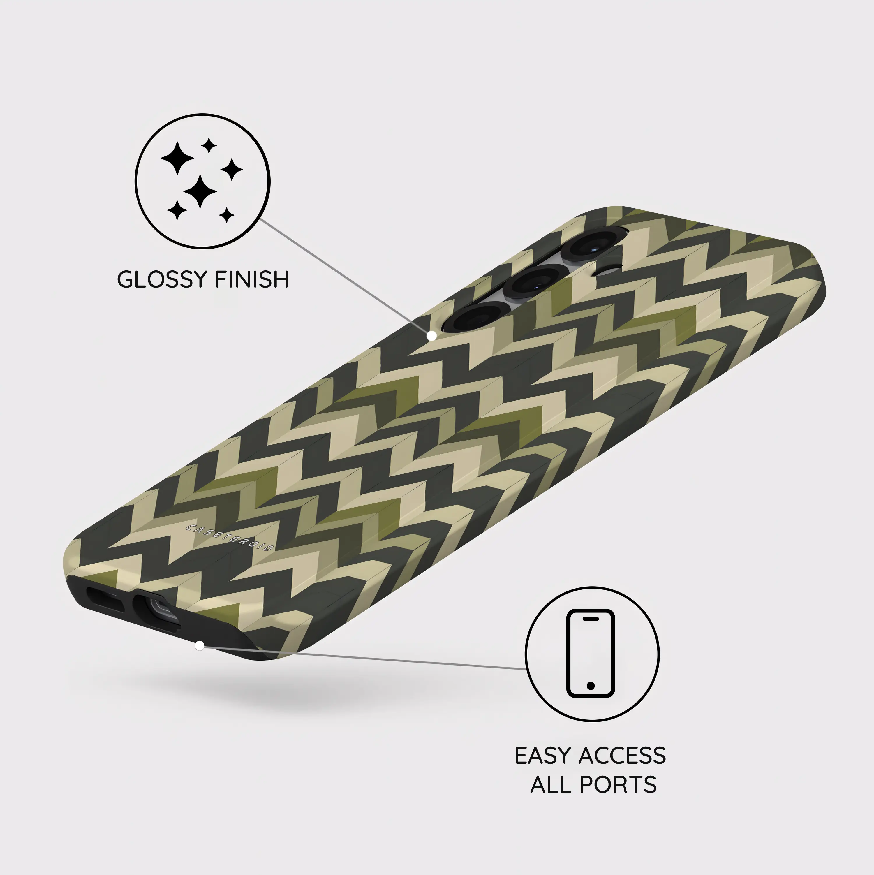 Chevron Core - Samsung Galaxy S25 Case