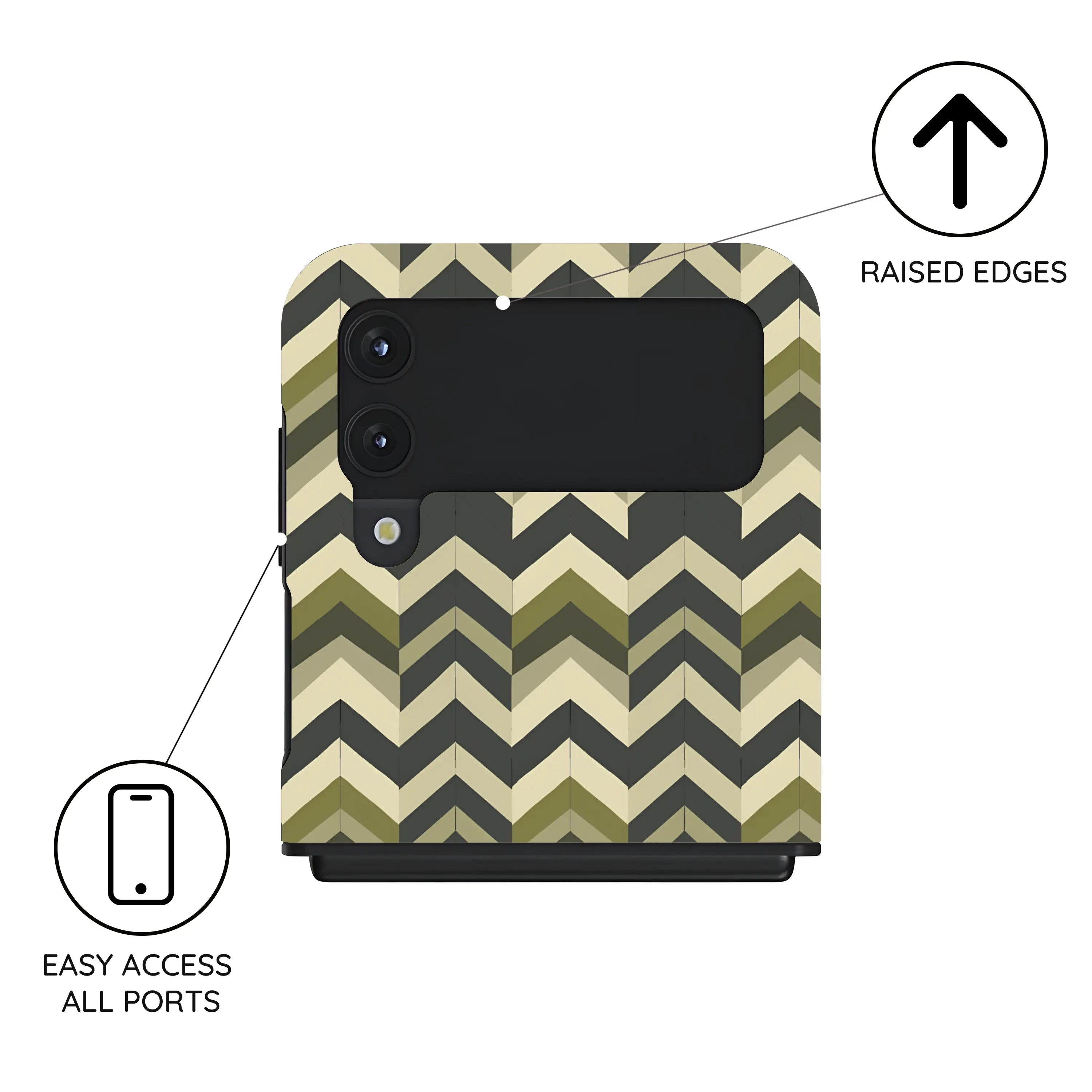 Chevron Core - Samsung Galaxy Z Flip 4 Case