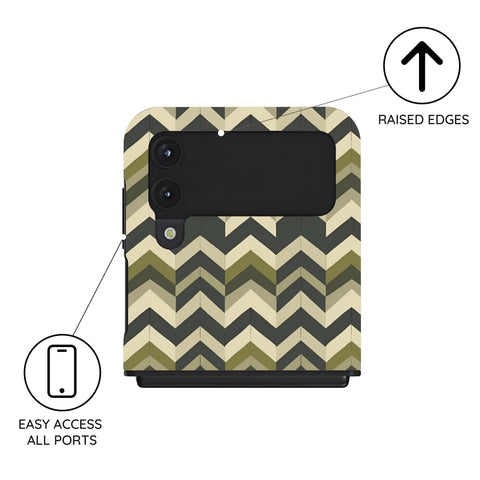 Chevron Core - Samsung Galaxy Z Flip 4 Case