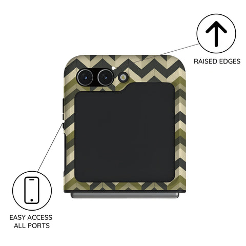 Chevron Core - Samsung Galaxy Z Flip 5 Case
