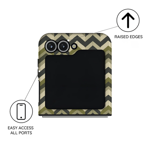 Chevron Core - Samsung Galaxy Z Flip 6 Case