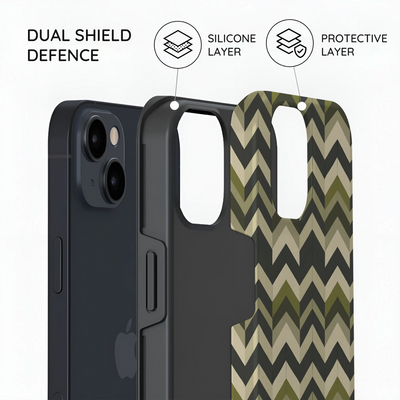 Chevron Core - iPhone 13 Mini Case
