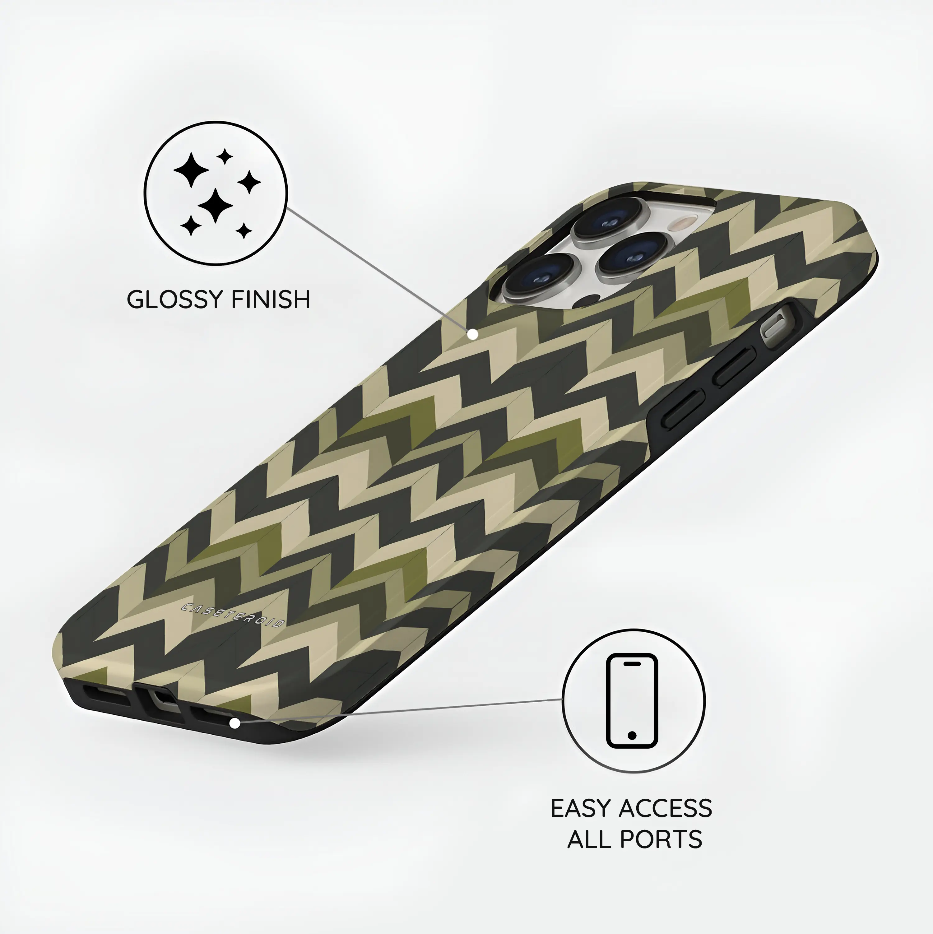 Chevron Core - iPhone 13 Pro Case