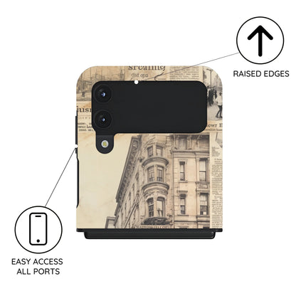 ChronicleQuilt - Samsung Galaxy Z Flip 4 Case