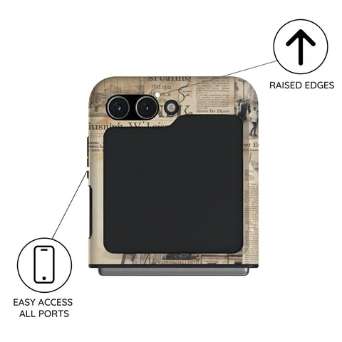 ChronicleQuilt - Samsung Galaxy Z Flip 5 Case