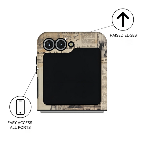 ChronicleQuilt - Samsung Galaxy Z Flip 6 Case