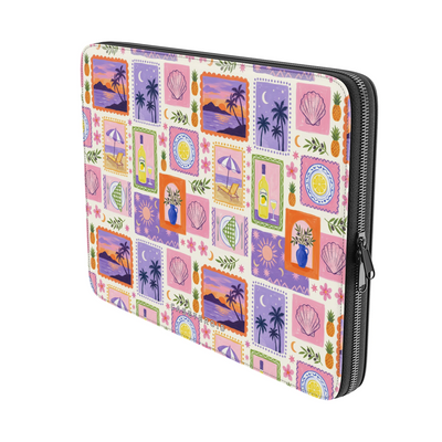 Coastal Memories Laptop Sleeve_White_Black_01_Laptop Sleeve 1.psd_1.webp