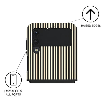 Code Stripe - Samsung Galaxy Z Flip 4 Case