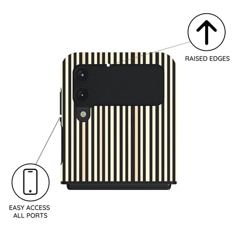 Code Stripe - Samsung Galaxy Z Flip 4 Case
