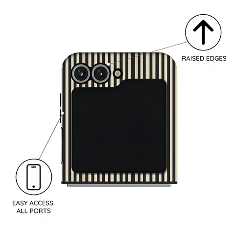 Code Stripe - Samsung Galaxy Z Flip 6 Case