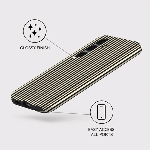 Code Stripe - Samsung Galaxy S25 Plus Case