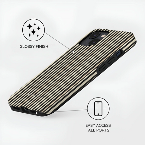 Code Stripe - iPhone 15 Plus Case