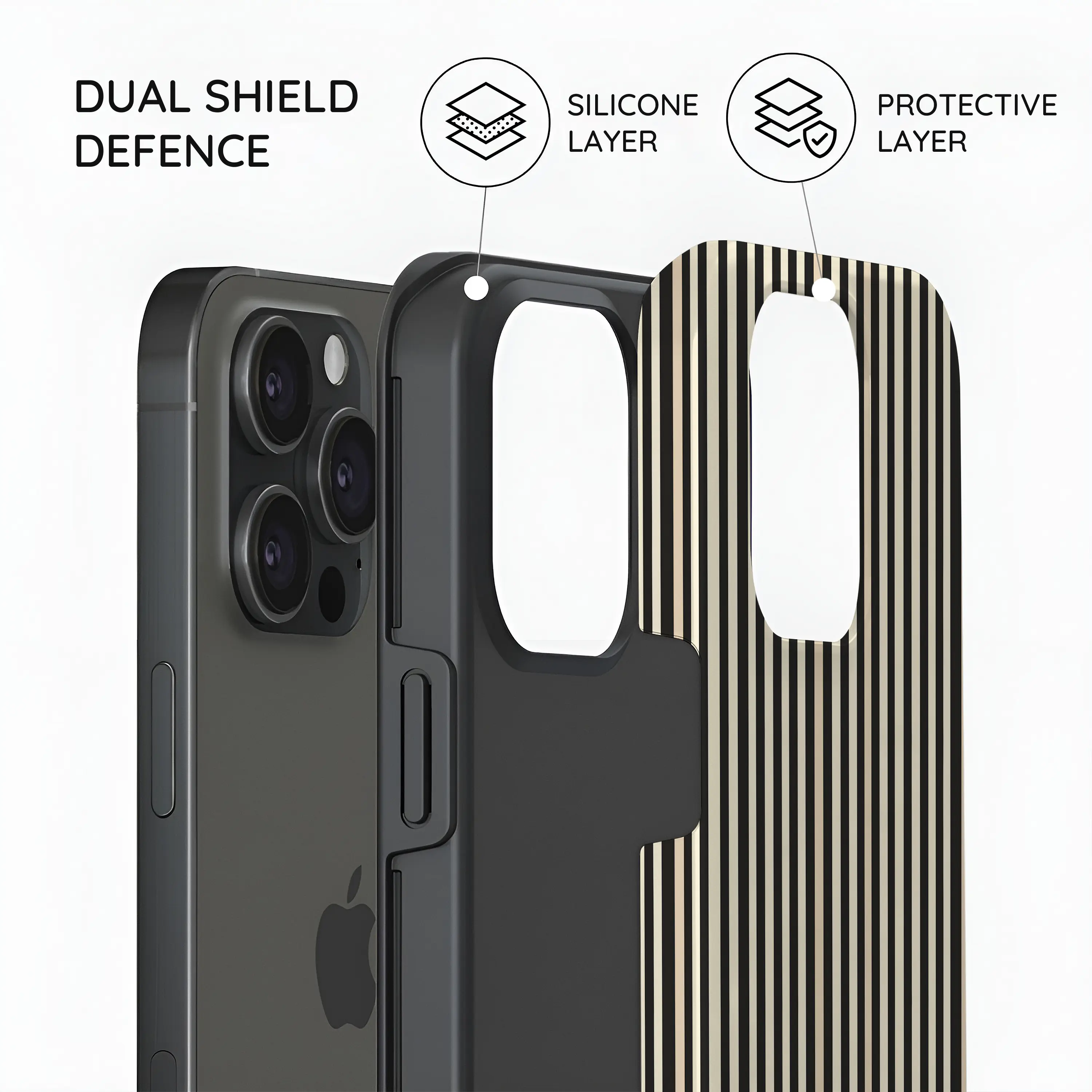 Code Stripe - iPhone 15 Pro Case