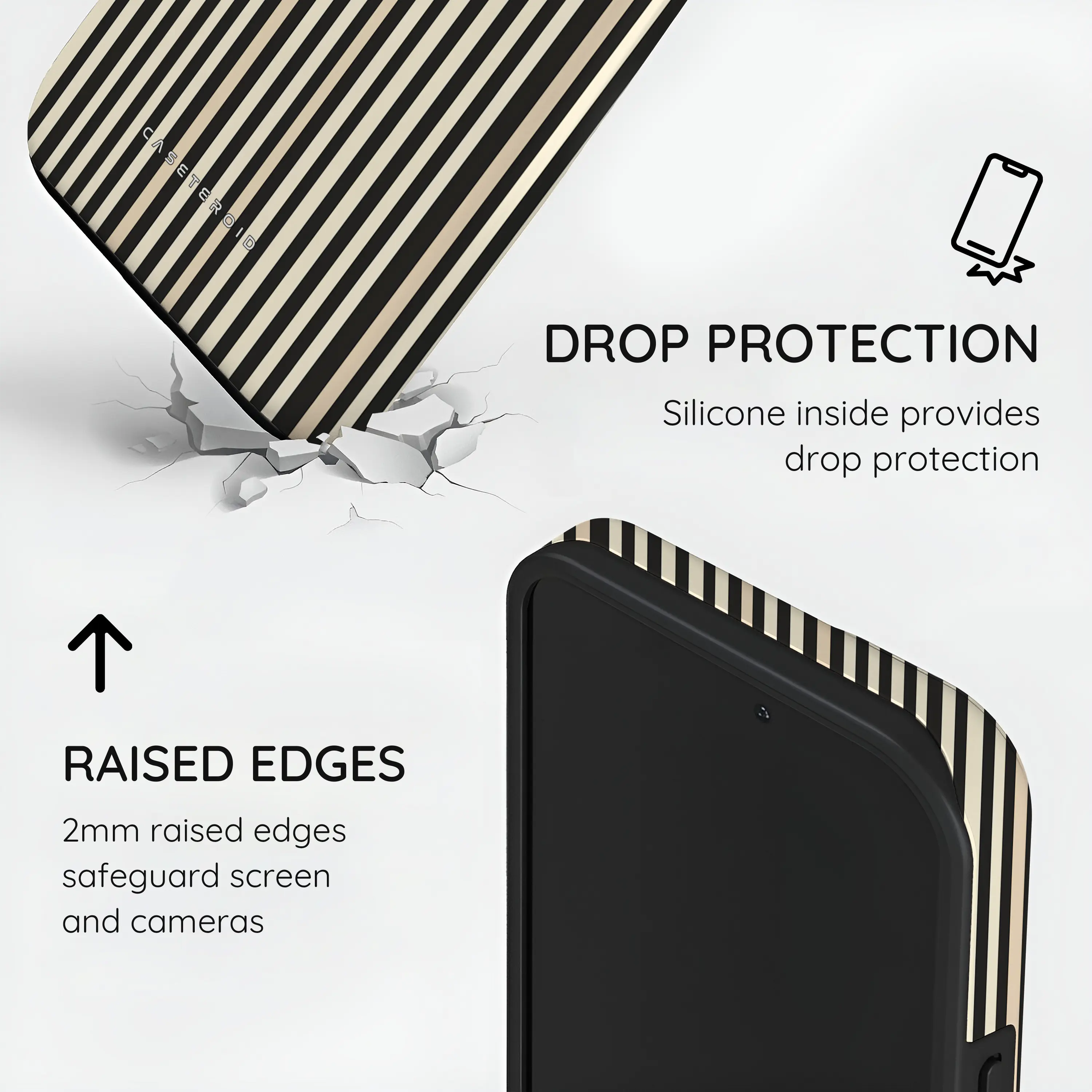 Code Stripe - iPhone 15 Case