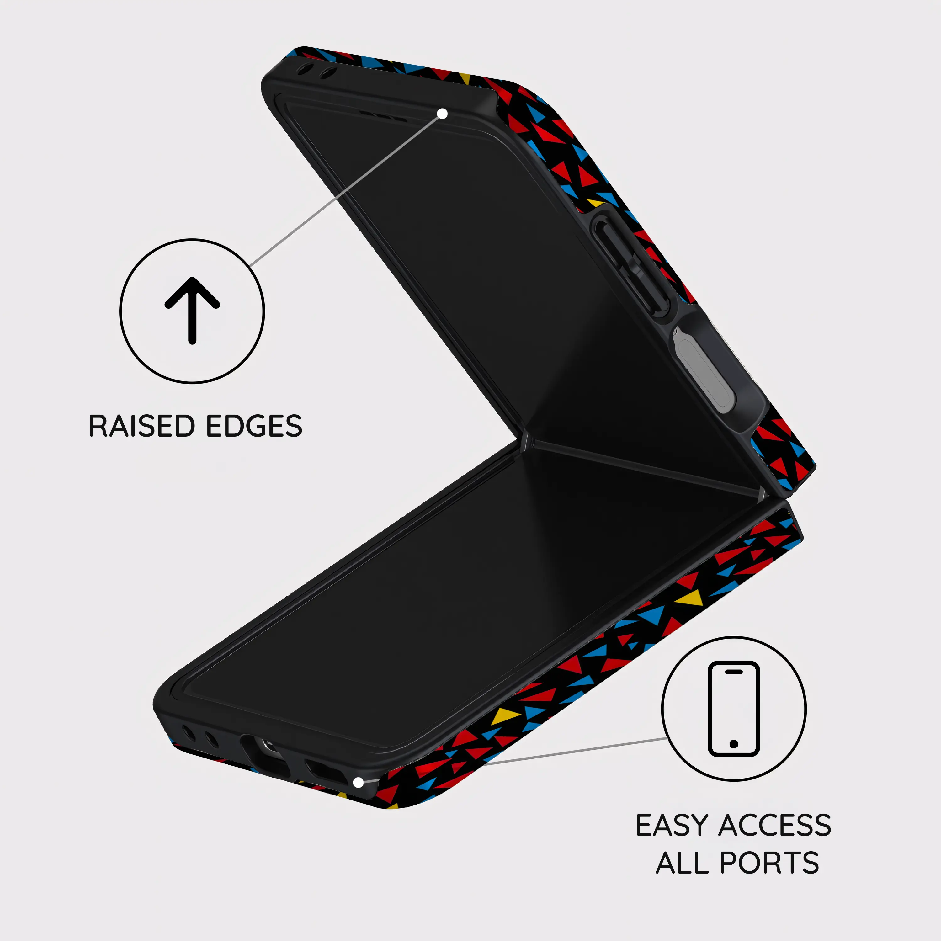 Color Burst - Samsung Galaxy Z Flip 7 Case