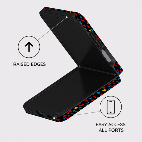 Color Burst - Samsung Galaxy Z Flip 7 Case