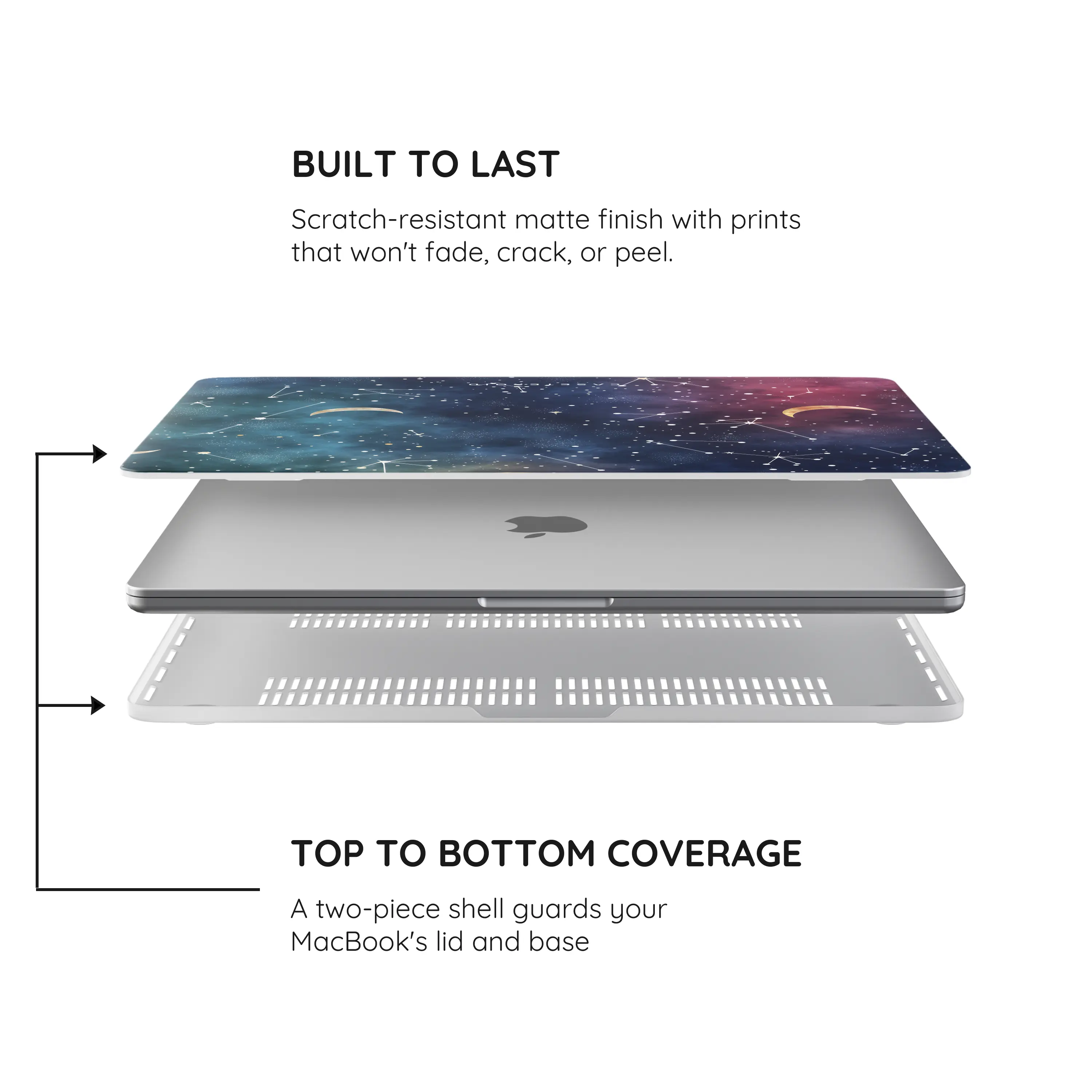 Cosmic Moonlit Pattern - MacBook Pro Case